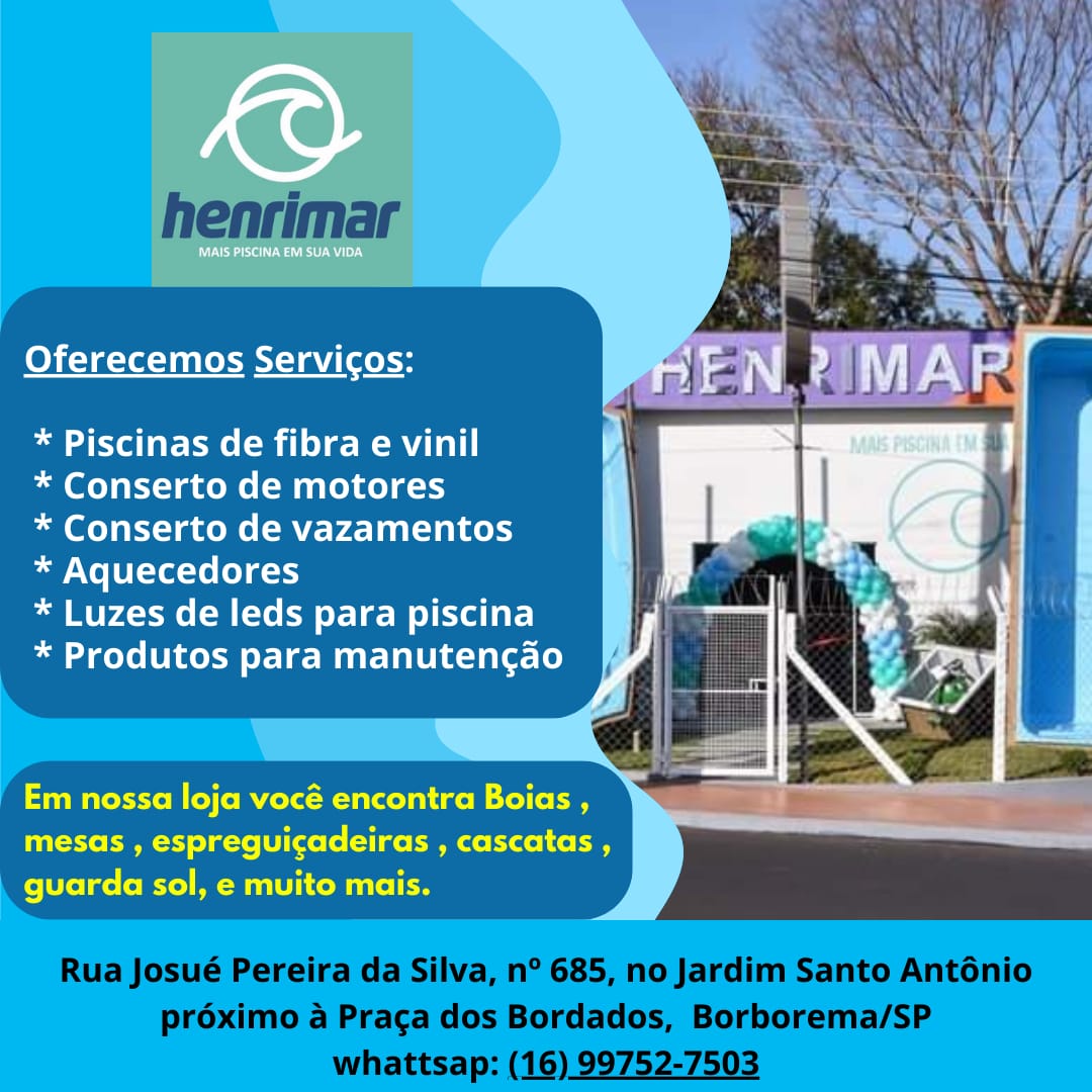 HENRIMAR PISCINAS BORBOREMA